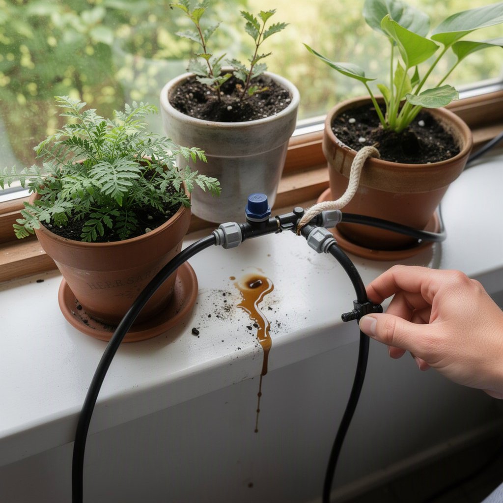 Vazamentos em conexões de microirrigação: como localizar e corrigir