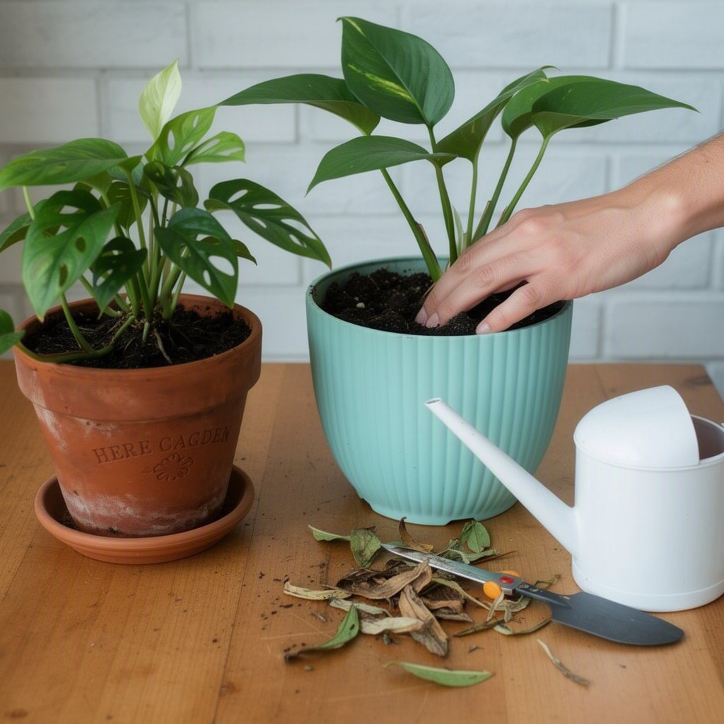 Como recuperar as plantas no retorno