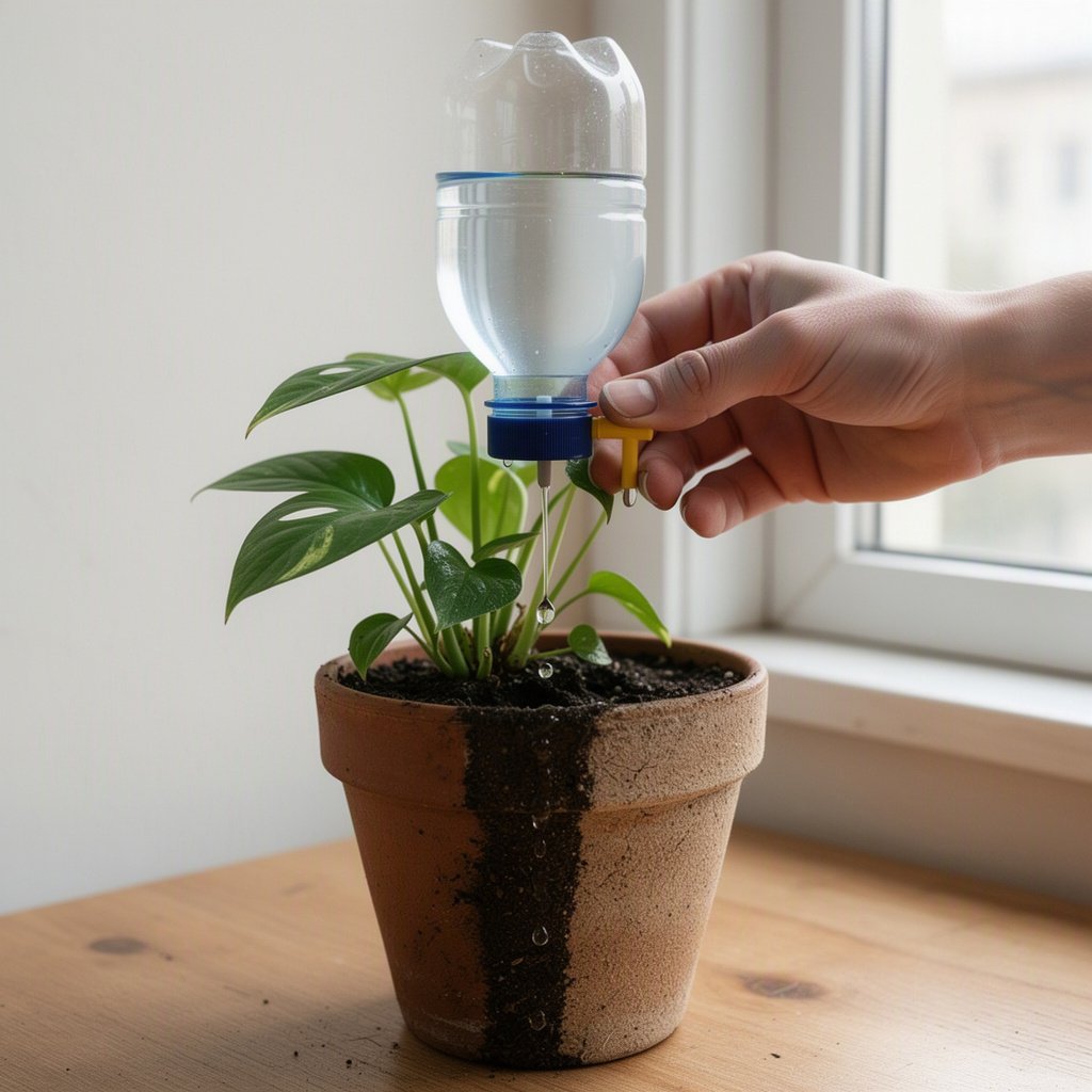 Irrigação com garrafa PET: montagem, regulagem e teste de autonomia