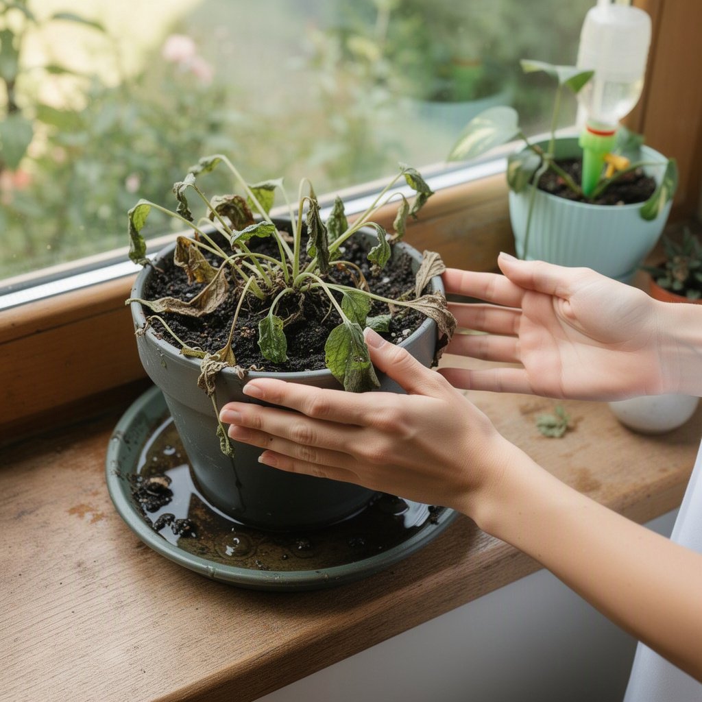 Como recuperar as plantas após o retorno