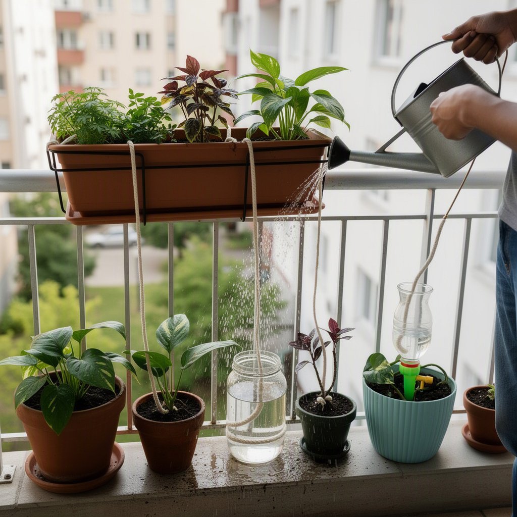 Irrigação em varanda sem torneira: como escolher e instalar