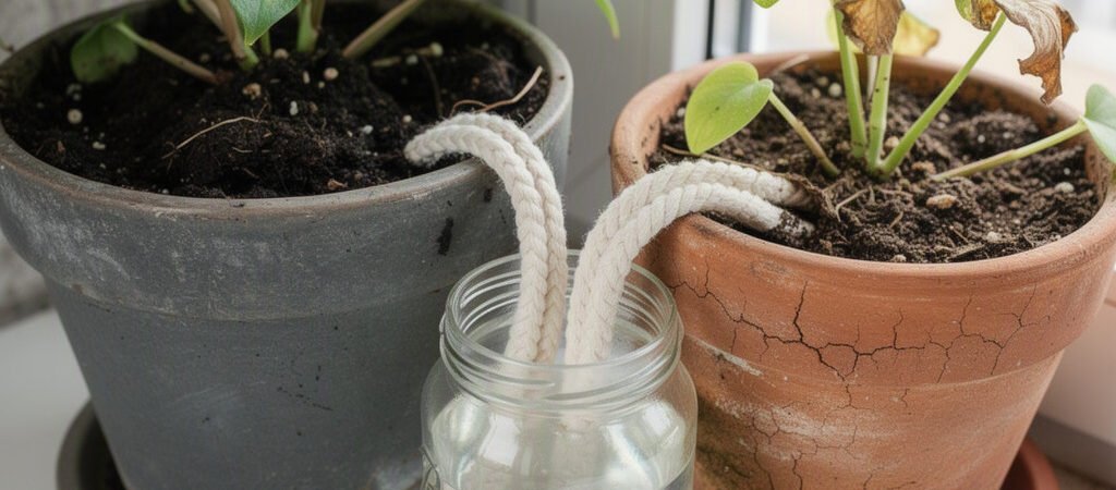 Um vaso recebe água e outro não: como equilibrar o sistema
