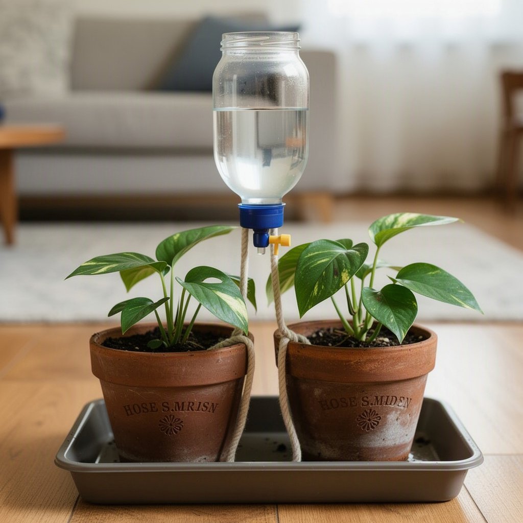 Como evitar vazamentos de irrigação quando a casa estiver vazia