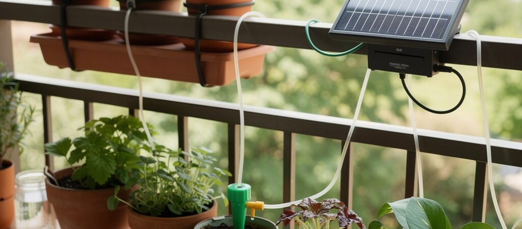 Kits de irrigação solar: quando fazem sentido em varandas