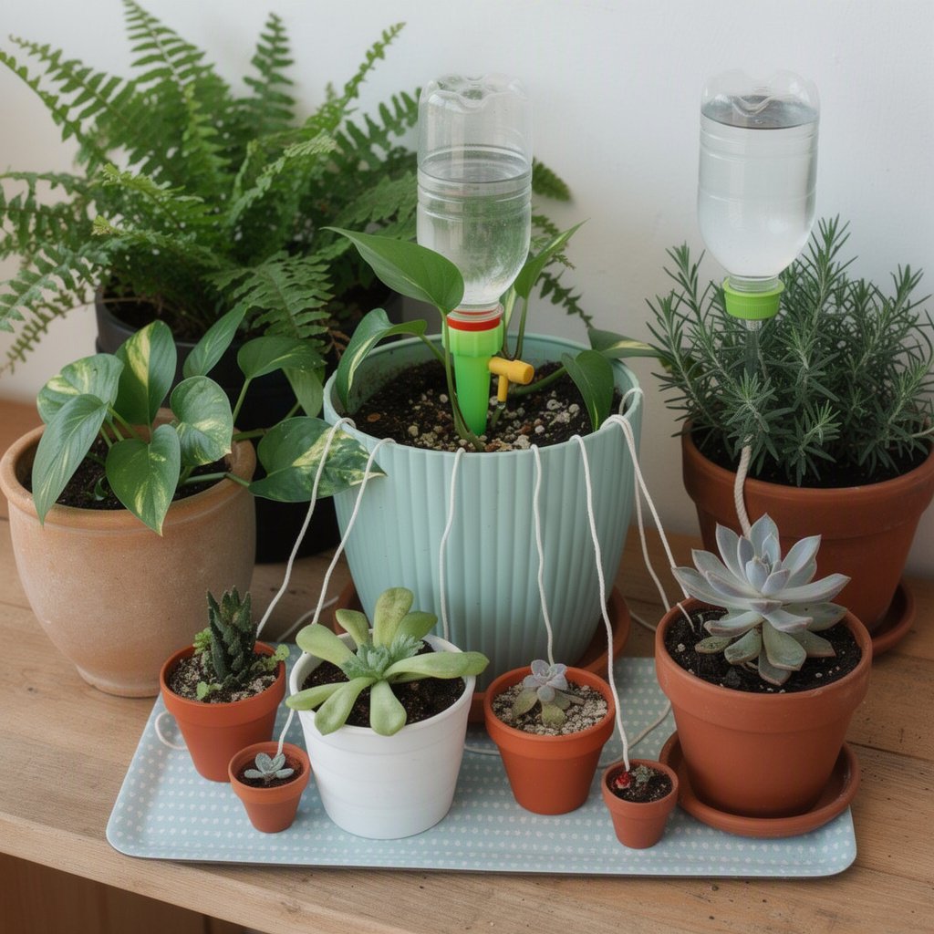 Como adaptar a irrigação para uma coleção de plantas diferentes